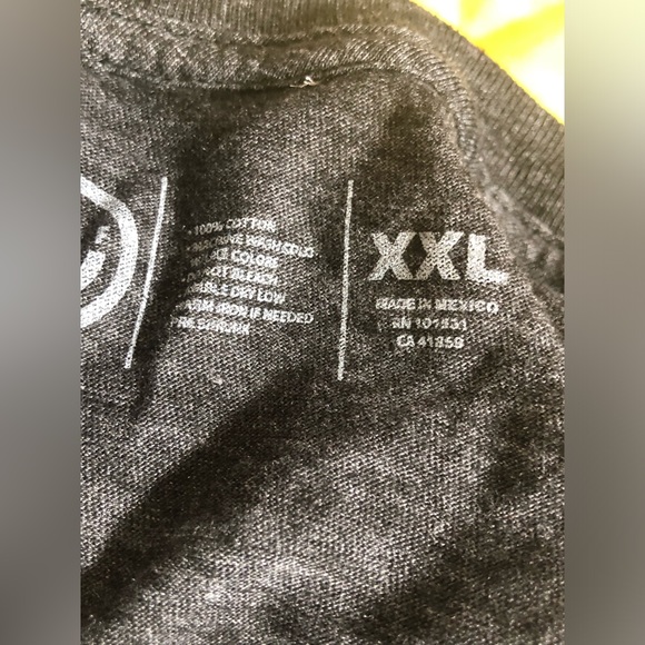 NWOT NEFF High Anxiety Hypnotic Logo Tee - Size XXL - Picture 3 of 3